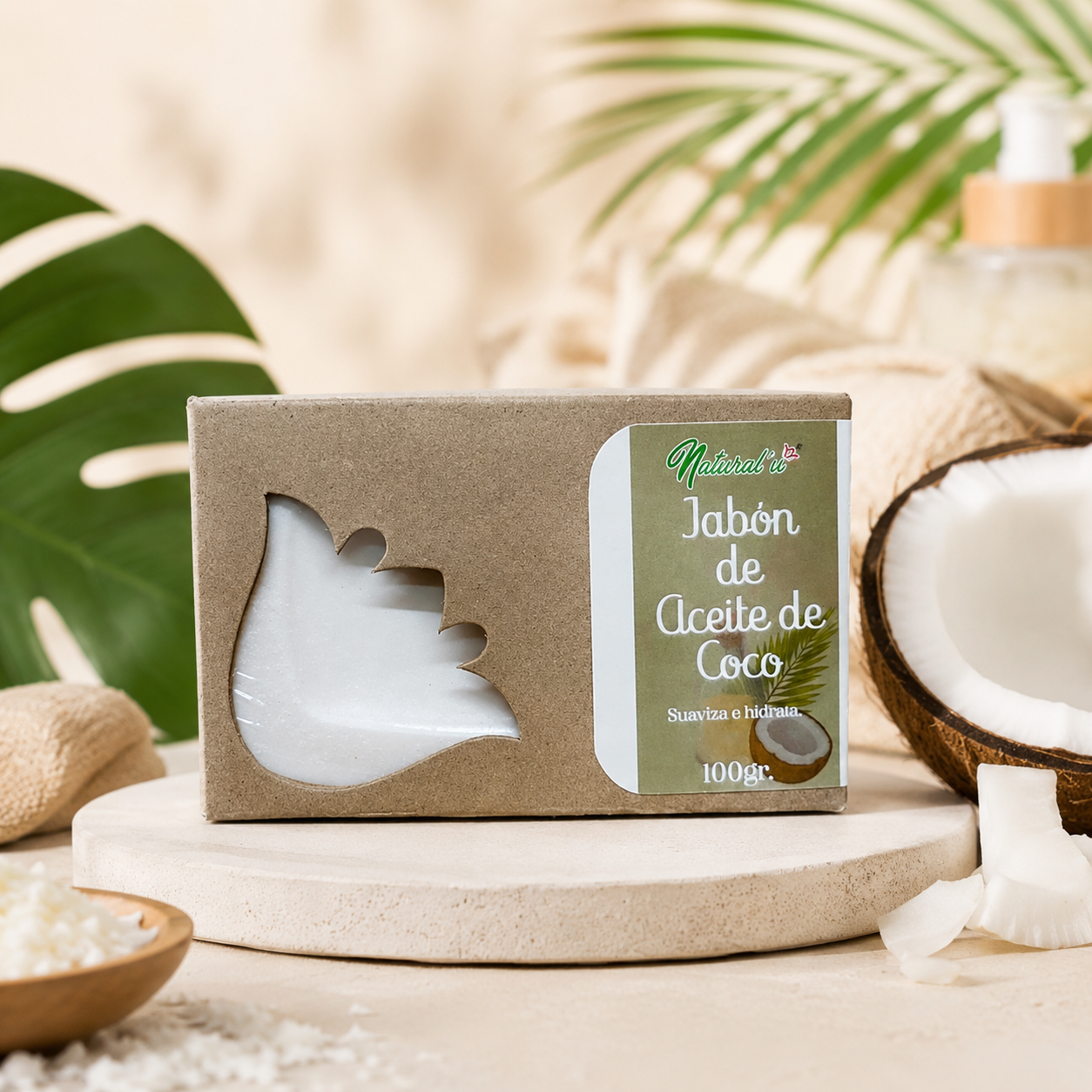 Jabón de Aceite de Coco