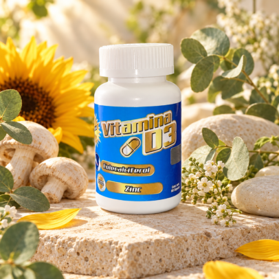 Capsulas Vitamina D3.