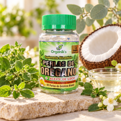 Perlas de Orégano + Aceite