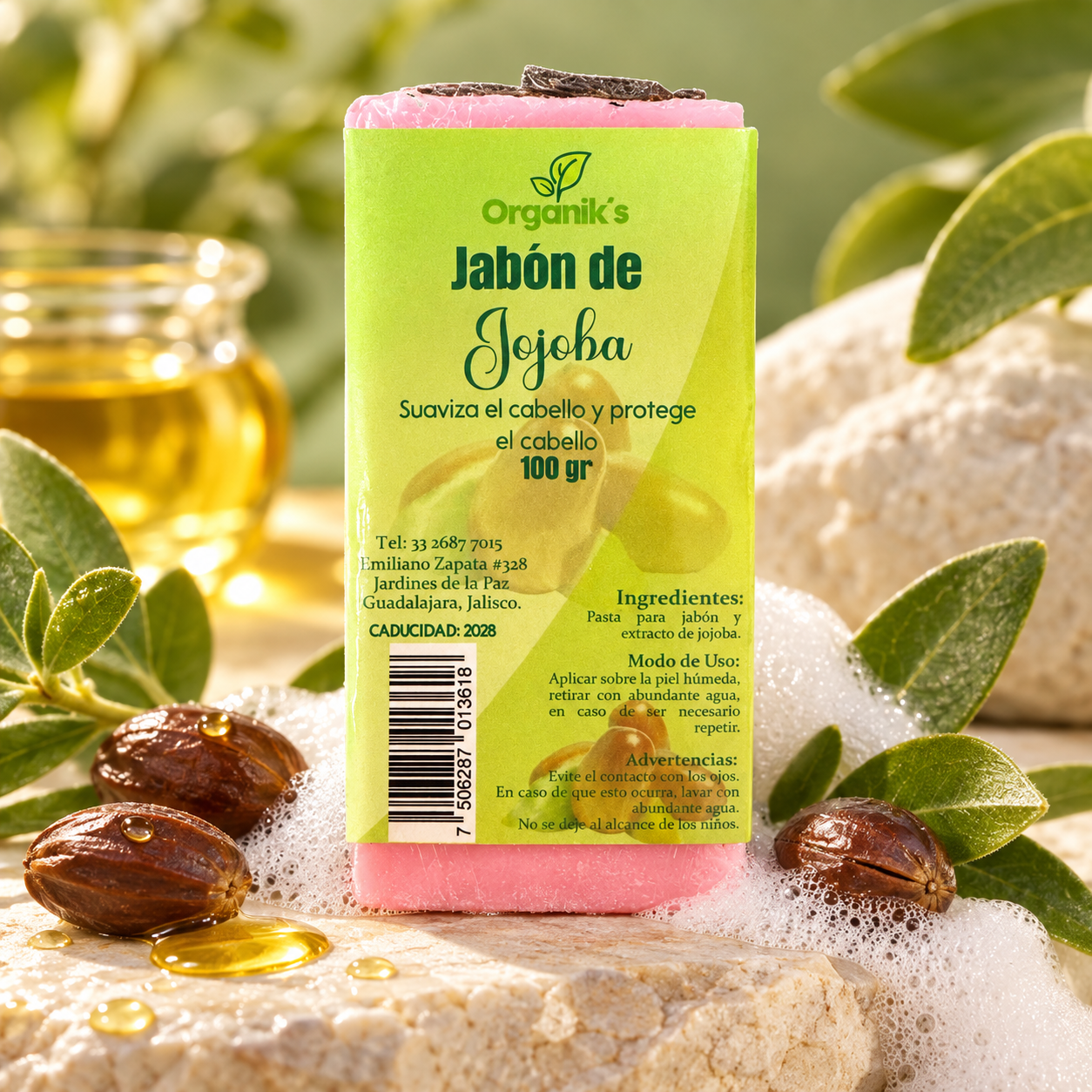 Jabón Jojoba
